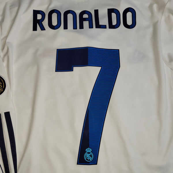Cristiano Ronaldo Real Madrid 2012 2013 Anniversary Soccer Jersey Shirt L SKU# W41762