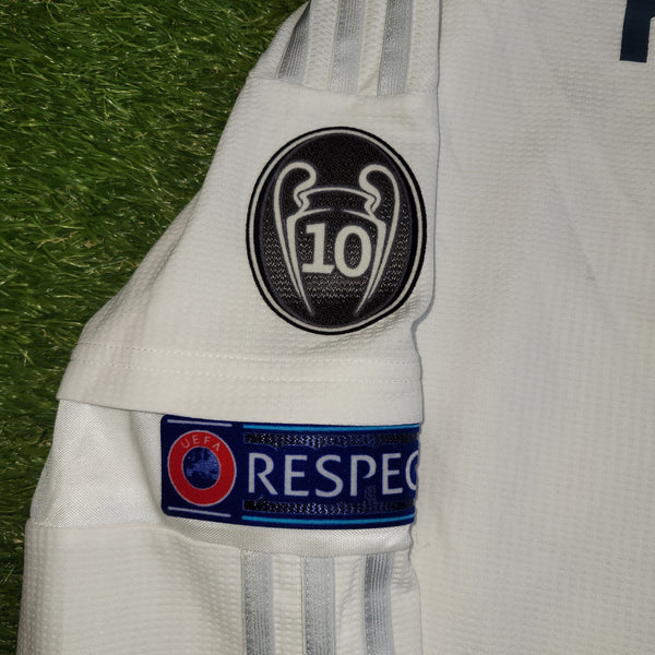 Cristiano Ronaldo Real Madrid 2015 2016 Long Sleeve UEFA FINAL Soccer Jersey Shirt M SKU# S12653