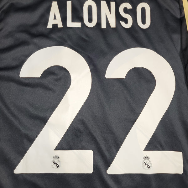 Alonso Real Madrid 2009 2010 DEBUT SEASON Soccer Third Jersey Shirt XL SKU# E84329