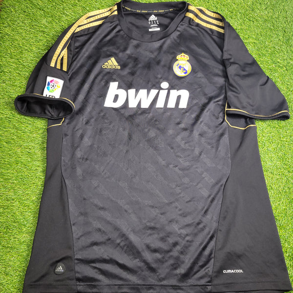 Cristiano Ronaldo Real Madrid 2011 2012 Away Soccer Jersey Shirt XL SKU# V13642