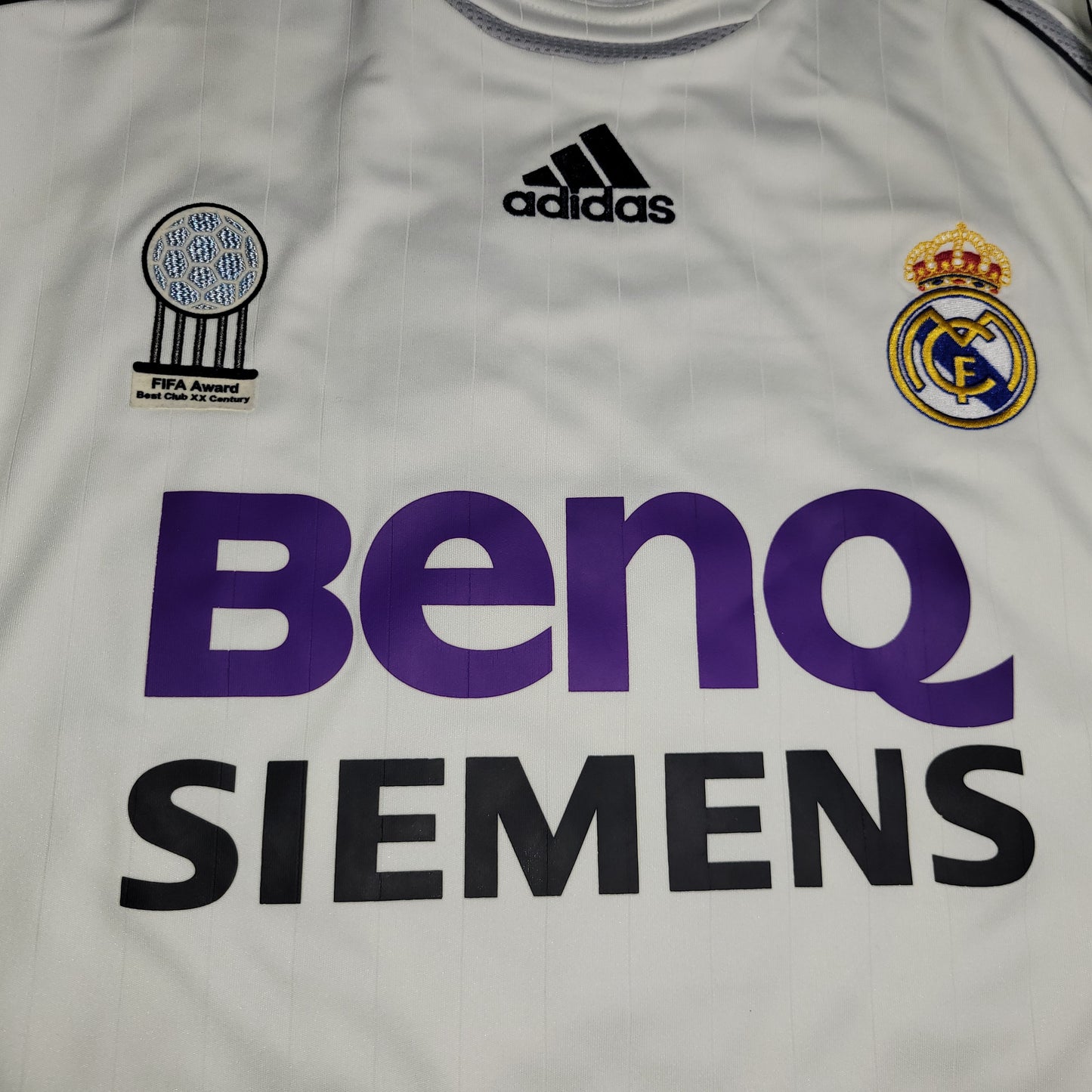 Ronaldo Real Madrid 2006 2007 Home Soccer Jersey Shirt L SKU# 060879