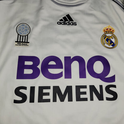Ronaldo Real Madrid 2006 2007 Home Soccer Jersey Shirt L SKU# 060879