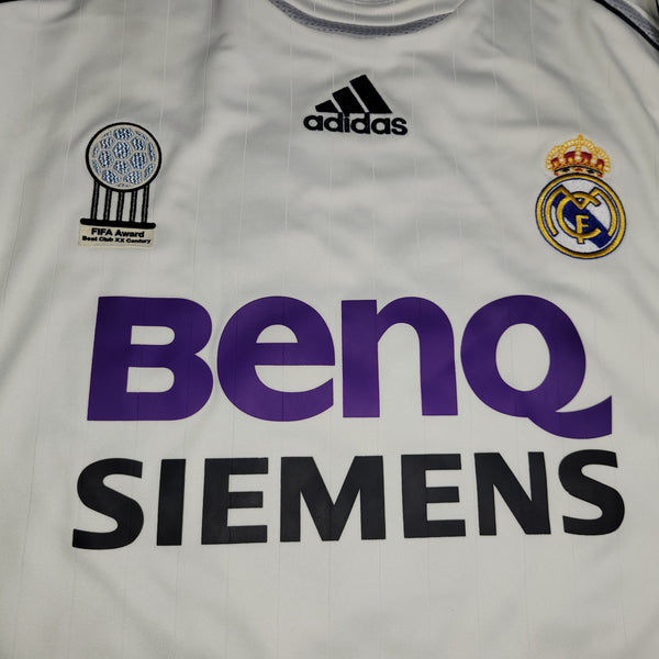 Ronaldo Real Madrid 2006 2007 Home Soccer Jersey Shirt L SKU# 060879