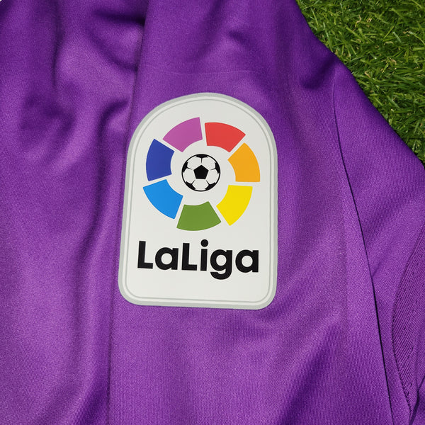 Cristiano Ronaldo Real Madrid 2016 2017 Purple Away Long Sleeve Soccer Jersey Shirt L SKU# AI5159