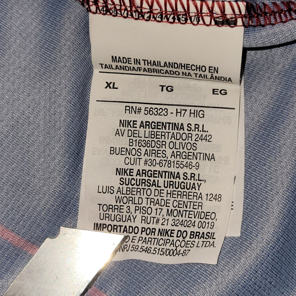 Messi Barcelona 2018 2019 Home Soccer Jersey Shirt BNWT XL SKU# 847255-457