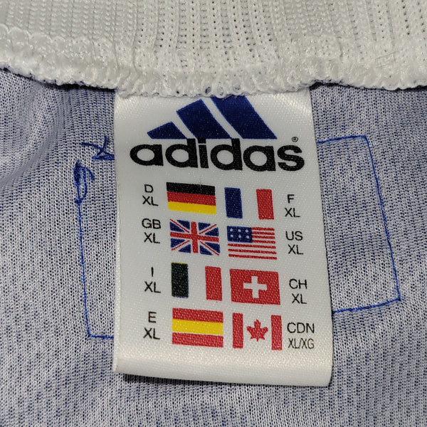 Zidane France 1998 WORLD CUP FINAL Home Soccer Jersey Shirt XL