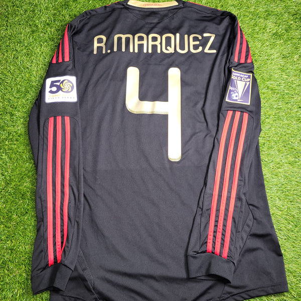Marquez Mexico 2011 GOLD CUP FINAL Soccer Away Jersey Shirt L SKU# V13582