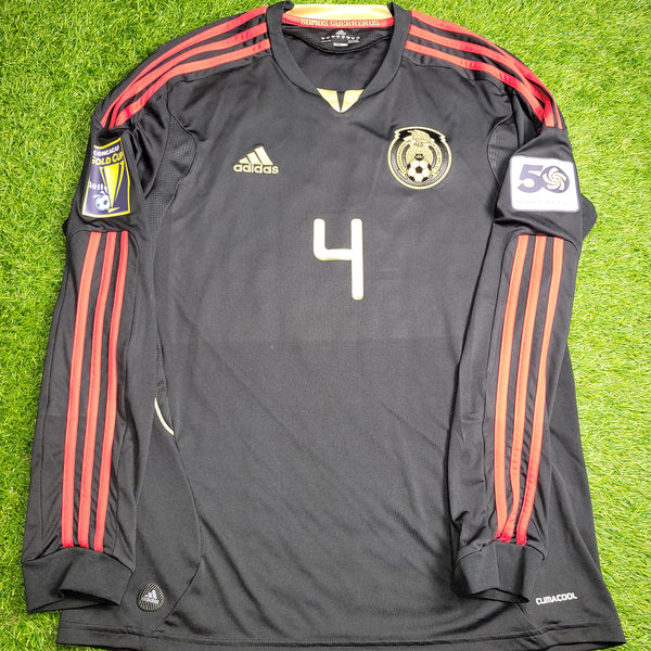 Marquez Mexico 2011 GOLD CUP FINAL Soccer Away Jersey Shirt L SKU# V13582