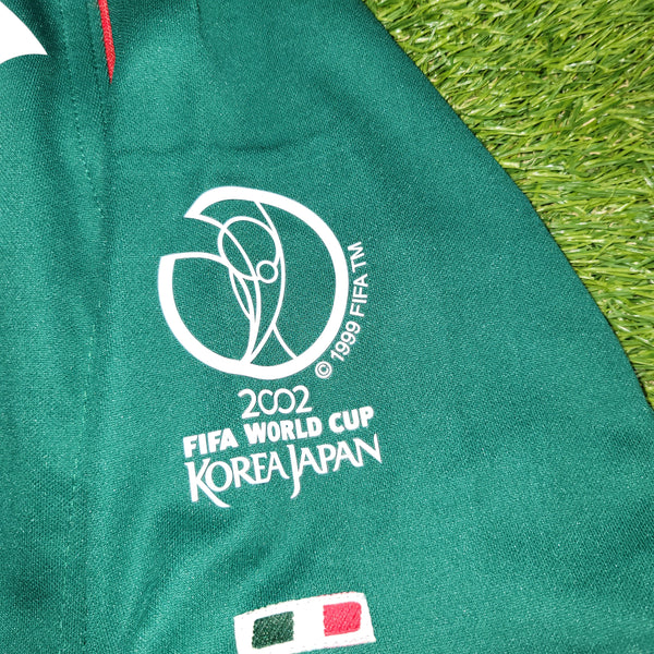 Marquez Mexico Atletica 2002 WORLD CUP Soccer Home Jersey Shirt BNWT M