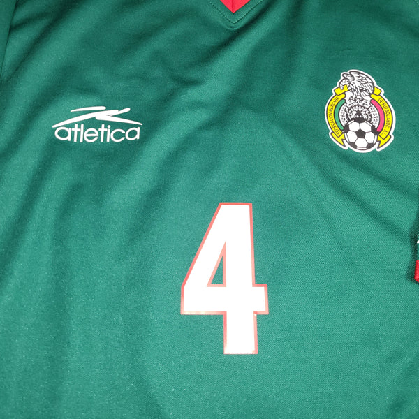 Marquez Mexico Atletica 2002 WORLD CUP Soccer Home Jersey Shirt BNWT M