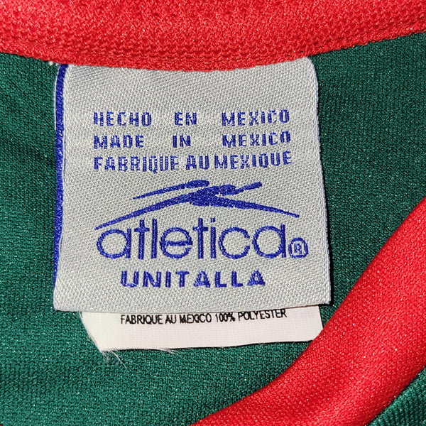 Marquez Mexico Atletica 2002 WORLD CUP Soccer Home Jersey Shirt BNWT M