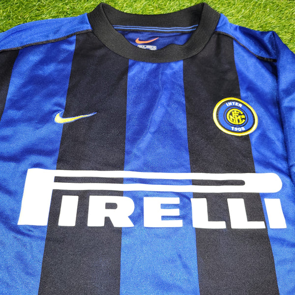 Ronaldo Inter Milan 1999 2000 Soccer Jersey Shirt M