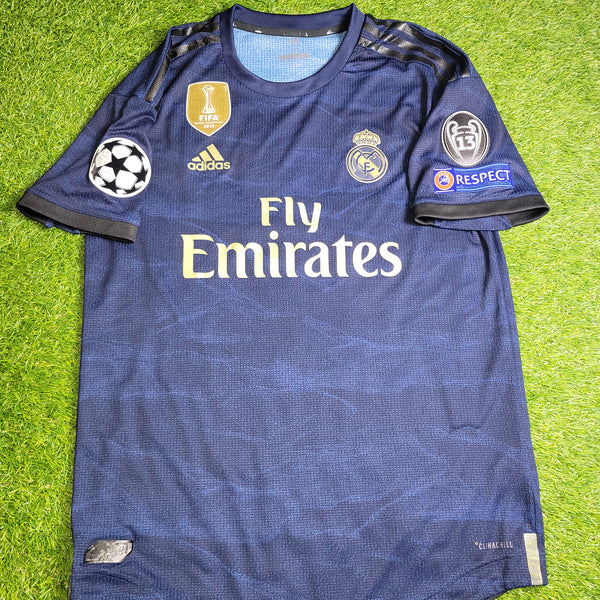 Hazard Real Madrid 2019 2020 CLIMACHILL PLAYER ISSUE Away Soccer Jersey Shirt M SKU# DW4446