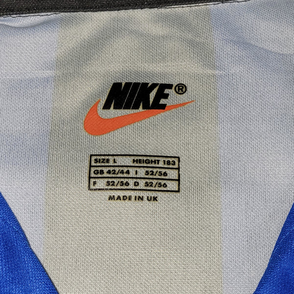 Ronaldo Inter Milan Nike 1998 1999 UEFA Soccer Jersey Shirt L