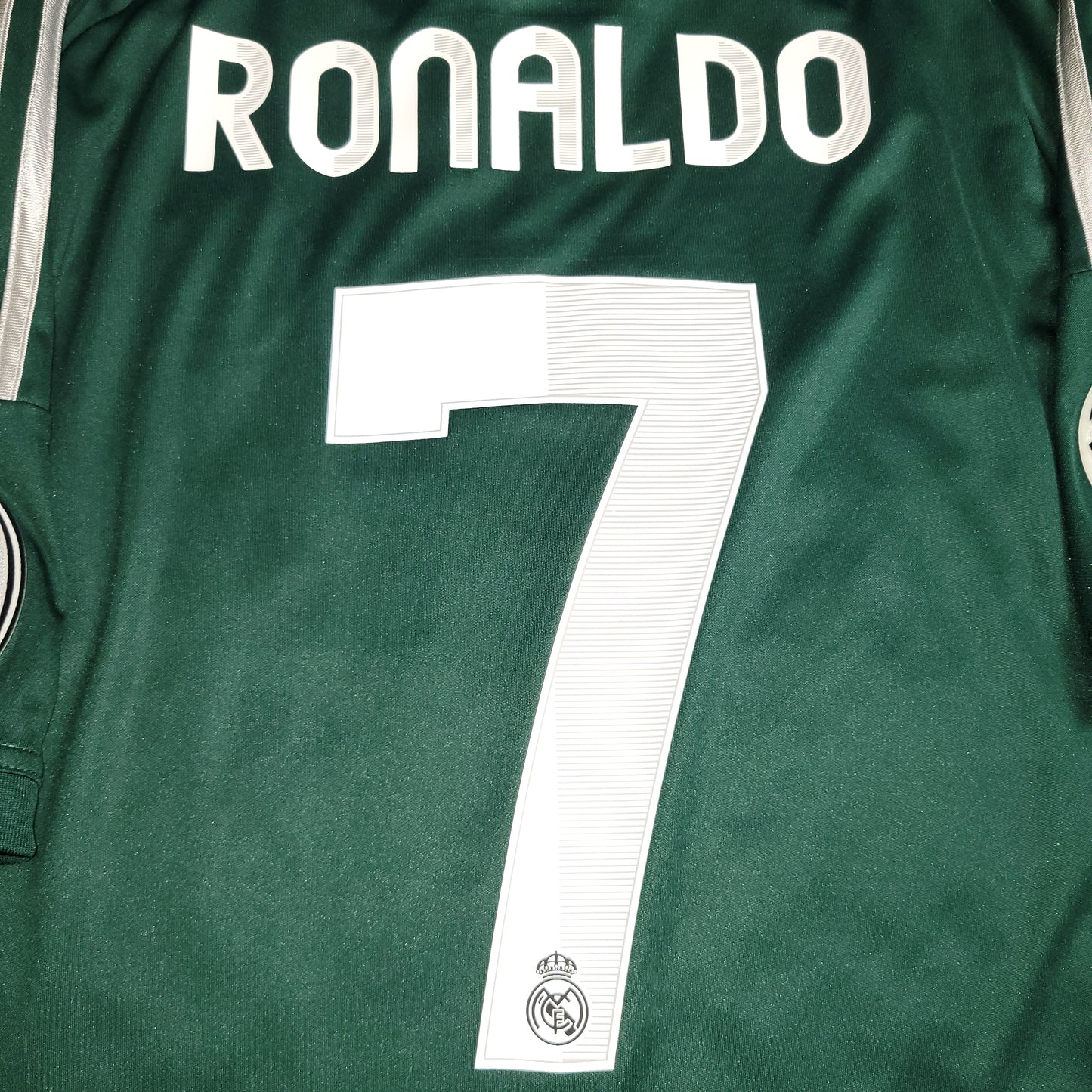 Cristiano Ronaldo Real Madrid 2012 2013 UEFA Third Soccer Jersey Shirt M SKU# X53540