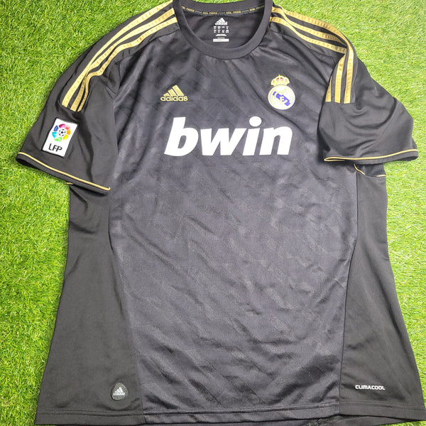Cristiano Ronaldo Real Madrid 2011 2012 Away Soccer Jersey Shirt XL SKU# V13642