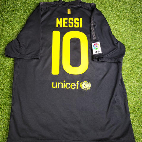 Messi Barcelona 2011 2012 Away Soccer Jersey Shirt XL SKU# 419880-010