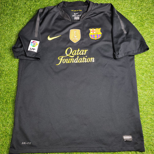 Messi Barcelona 2011 2012 Away Soccer Jersey Shirt XL SKU# 419880-010