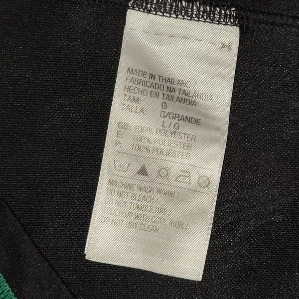 Blanco Mexico 2010 WORLD CUP Away Black Soccer Jersey Shirt L SKU# P41397