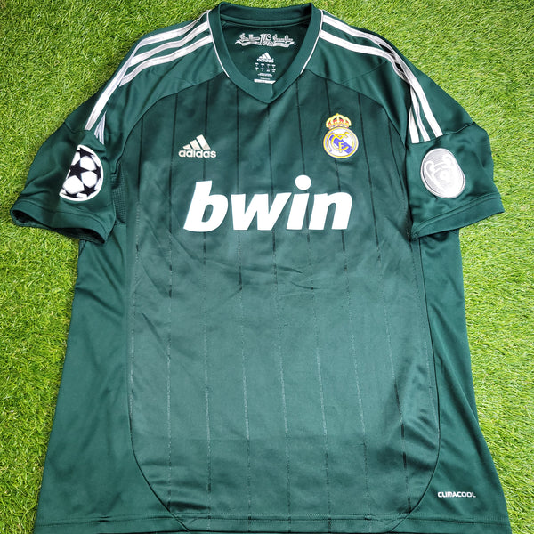 Ozil Real Madrid 2012 2013 Third UEFA Soccer Jersey Shirt L SKU# X53540
