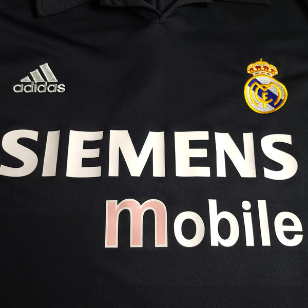 Ronaldo Real Madrid CENTENARY DEBUT SEASON 2002 2003 Away Soccer Jersey Shirt XL SKU# 156651