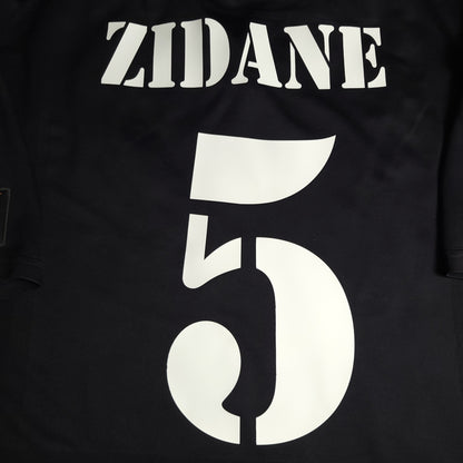 Zidane Real Madrid UEFA 2001 2002 Away Soccer Jersey Shirt L SKU# 134747 ASR001/10 - ForeverSoccerJerseys