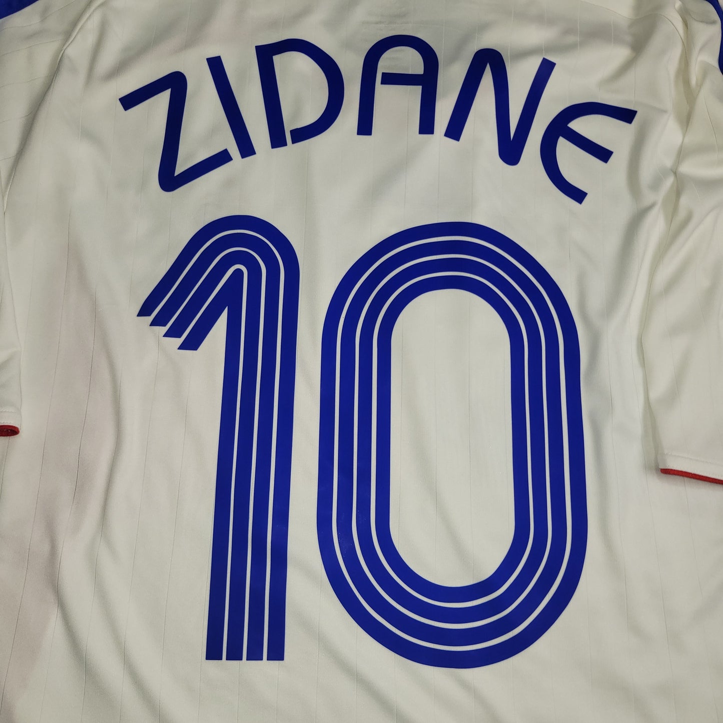 Zidane France 2006 WORLD CUP FINAL Away Soccer Jersey Shirt XL SKU# 740125