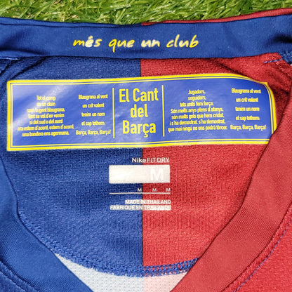 Messi Barcelona TREBLE SEASON 2008 2009 Soccer Jersey Shirt M SKU# 286784-655