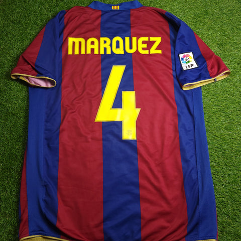 Marquez Barcelona Anniversary Home 2007 2008 Soccer Jersey Shirt XL SKU# 237741-655