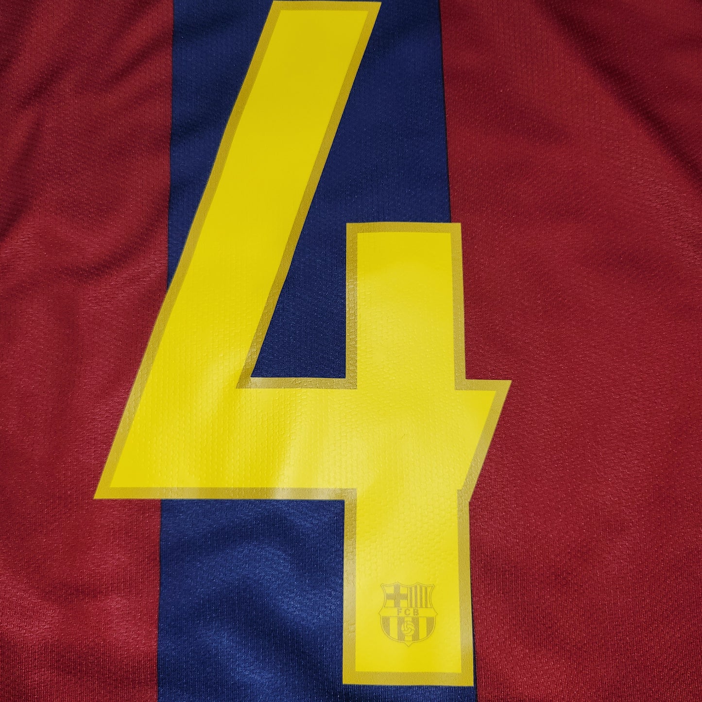 Marquez Barcelona Anniversary Home 2007 2008 Soccer Jersey Shirt XL SKU# 237741-655