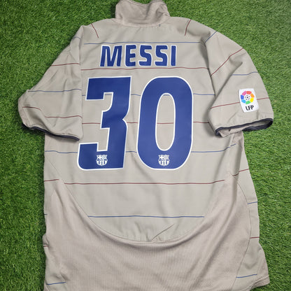 Messi Barcelona DEBUT SEASON 2004 2005 Third Soccer Jersey Shirt M SKU# 112587