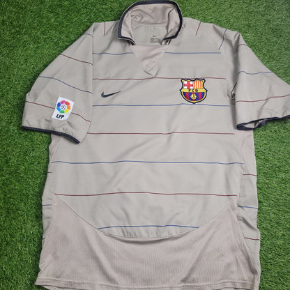 Messi Barcelona DEBUT SEASON 2004 2005 Third Soccer Jersey Shirt M SKU# 112587