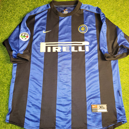 Ronaldo Inter Milan 1999 2000 Soccer Jersey Shirt XL