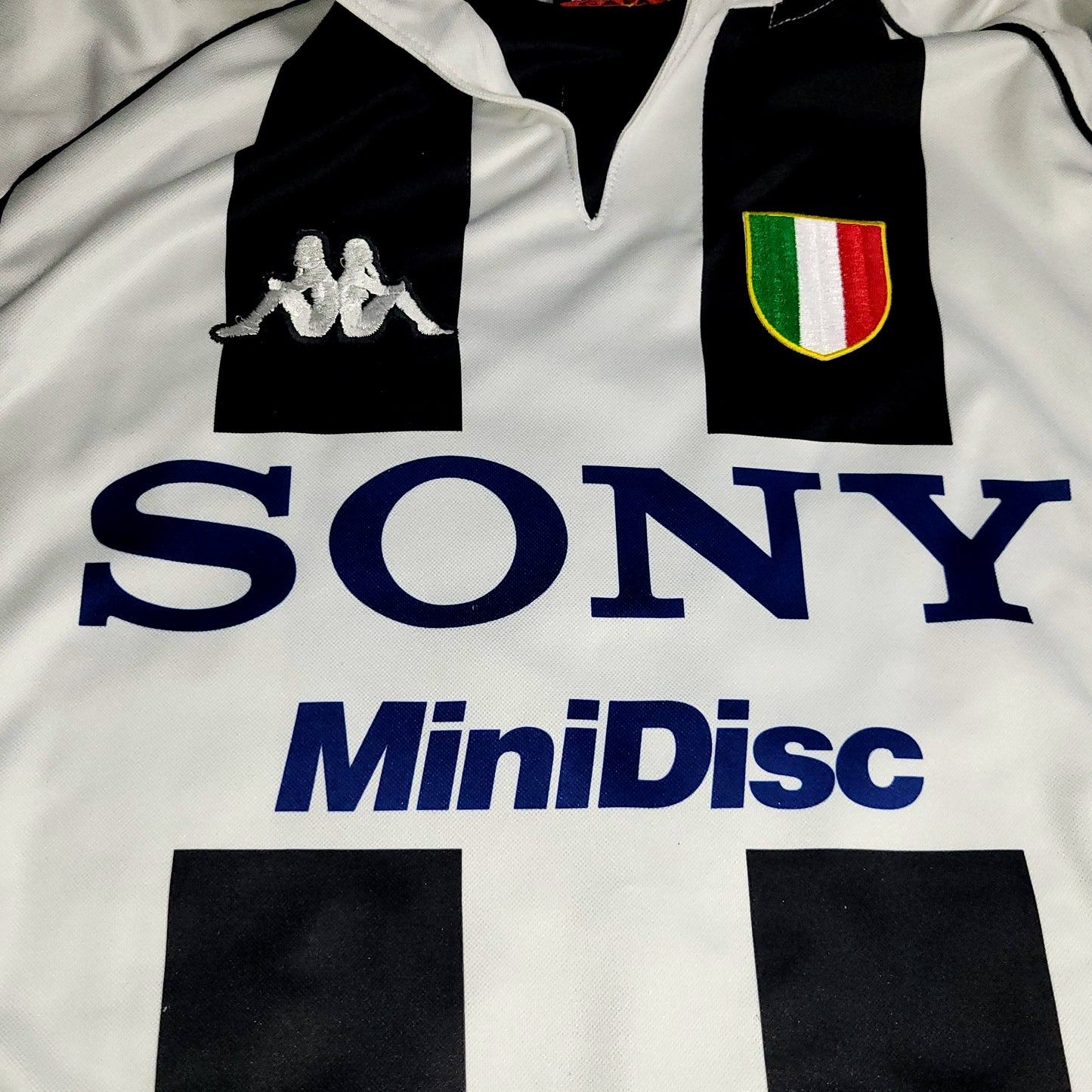 Zidane Juventus 1997 1998 Long Sleeve Kappa Soccer Jersey Shirt XL