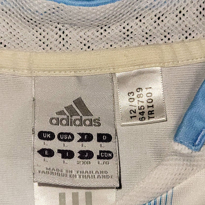 Messi Argentina 2004 2005 DEBUT Home Soccer Jersey Shirt L SKU# 645789