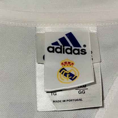 Zidane Real Madrid DEBUT CENTENARY SEASON 2001 2002 Soccer Jersey Shirt XL SKU# 156653 ASR001