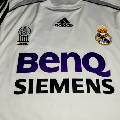 Ronaldo Real Madrid 2006 2007 Home Soccer Jersey Shirt XL SKU# 060879