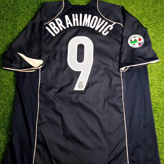 Ibrahimovic Juventus 2004 2005 Away Soccer Jersey Shirt XL