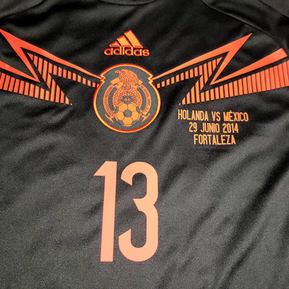 Memo Ochoa Mexico 2014 WORLD CUP GK Soccer Jersey Shirt L SKU# G86995