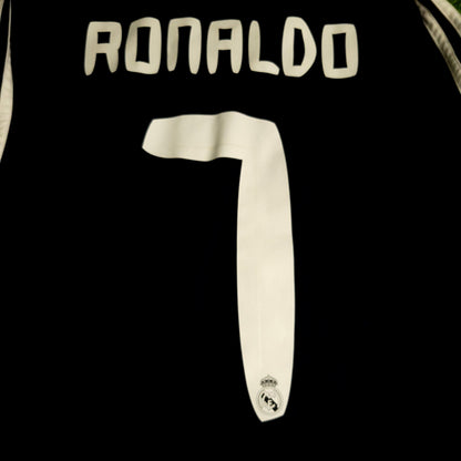 Cristiano Ronaldo Real Madrid 2010 2011 Away Soccer Jersey Shirt L SKU# P95985