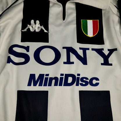 Zidane Juventus Kappa 1997 1998 UEFA Soccer Jersey Shirt M