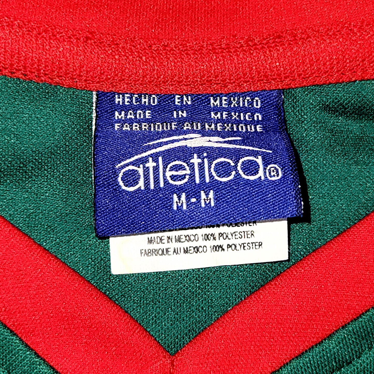 Marquez Mexico Atletica 2002 WORLD CUP Soccer Home Jersey Shirt M