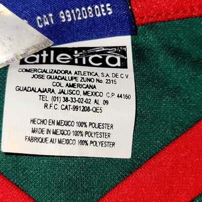 Marquez Mexico Atletica 2002 WORLD CUP Soccer Home Jersey Shirt M