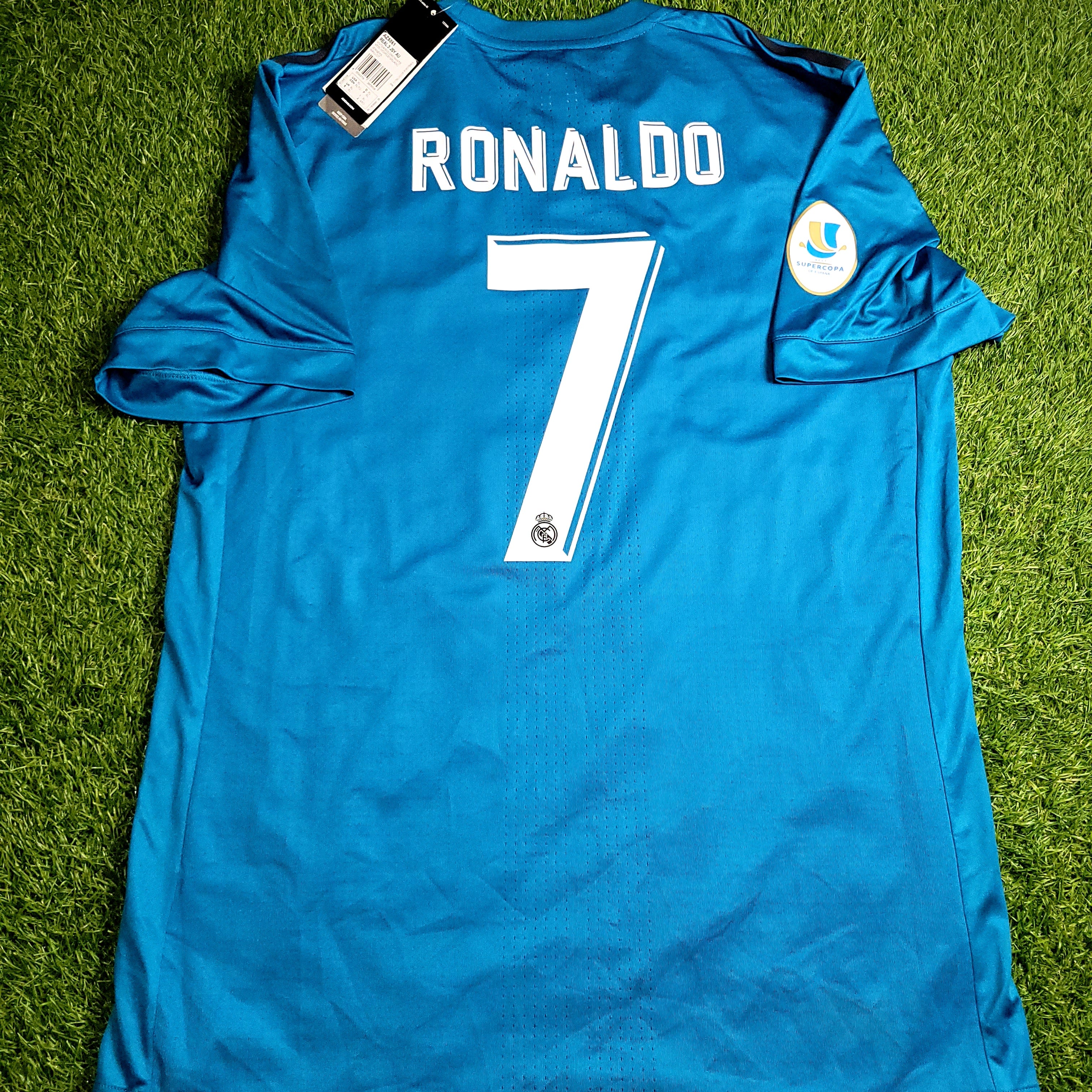 Cristiano Ronaldo Real Madrid 2017 2018 SUPERCUP PLAYER