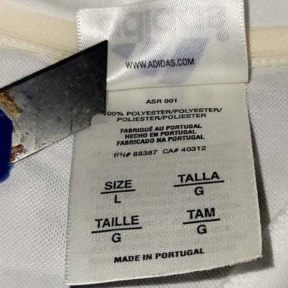 Zidane Real Madrid DEBUT CENTENARY SEASON 2001 2002 Home Soccer Jersey Shirt L SKU# 156653 ASR001