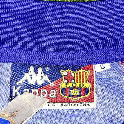 Ronaldo Kappa Barcelona 1996 1997 Home Soccer Jersey Shirt L