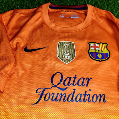 Puyol Barcelona 2012 2013 Away Soccer Jersey Shirt M SKU# 478326-815