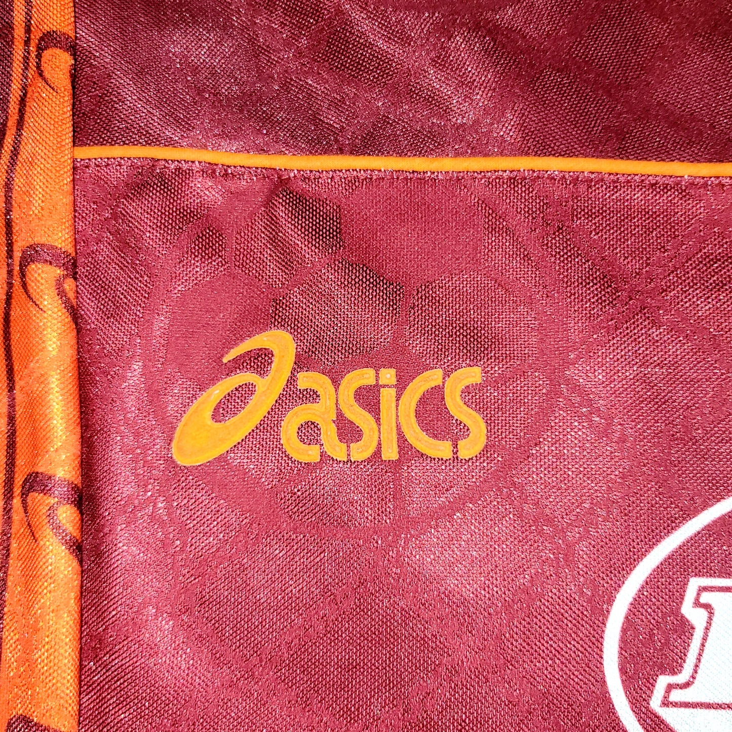 Totti As Roma Asics 1995 1996 Soccer Jersey Shirt XL