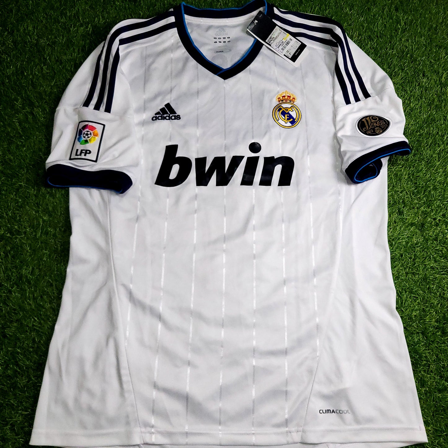 Cristiano Ronaldo Real Madrid 2012 2013 Anniversary Soccer Jersey Shirt BNWT L SKU# X21987