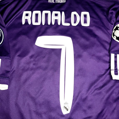 Cristiano Ronaldo Real Madrid 2010 2011 UEFA Third Soccer Jersey Shirt XL SKU# P95678